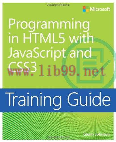 [FOX-Ebook]Training Guide: Programming in HTML5 with JavaScript and CSS3