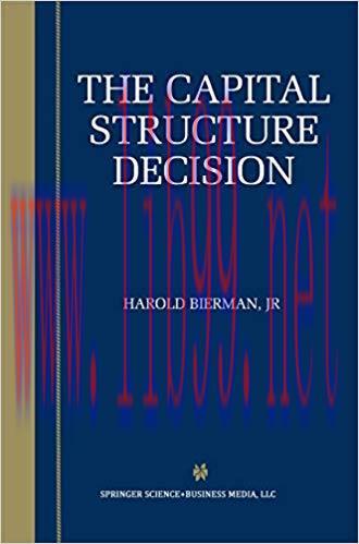 (PDF)The Capital Structure Decision 2003 Edition