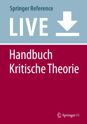 Handbuch Kritische Theorie