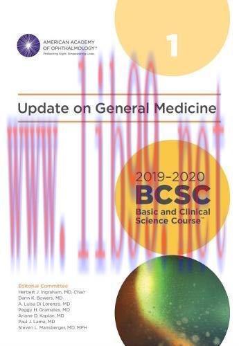 [AME]2019-2020 BCSC (Basic and Clinical Science Course), Section 01: Update_ on General Medicin...