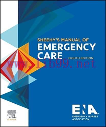 [AME]Sheehy&rsquo;s Manual of Emergency Care, 8th edition (Original PDF)