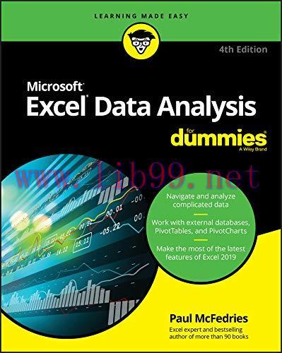 [FOX-Ebook]Excel Data Analysis For Dummies, 4th Edition