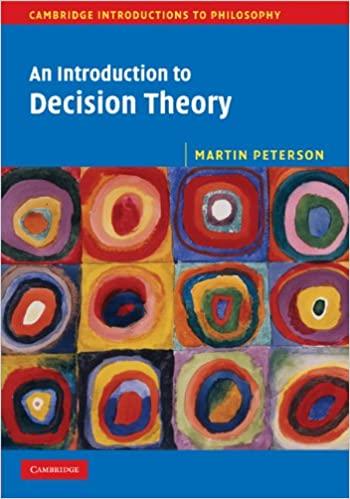 (PDF)An Introduction to Decision Theory (Cambridge Introductions to Philosophy)