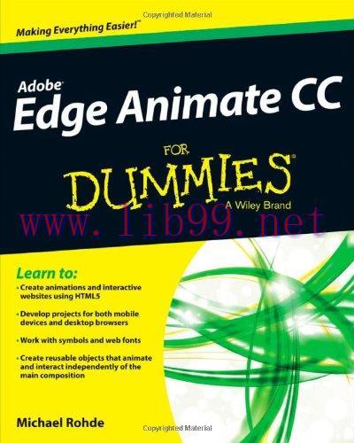 [FOX-Ebook]Adobe Edge Animate CC For Dummies