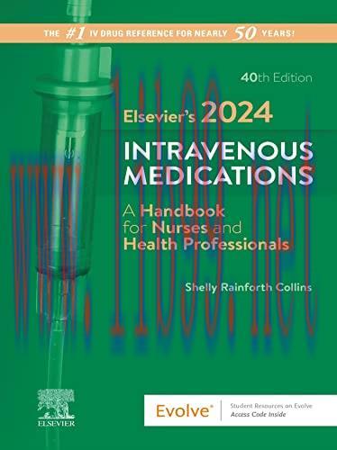 [PDF]Elsevier&rsquo;s 2024 Intravenous Medications 40th edition