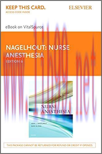 (PDF)Nurse Anesthesia &ndash; E-Book 6th Edition