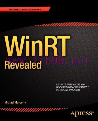 [FOX-Ebook]WinRT Revealed