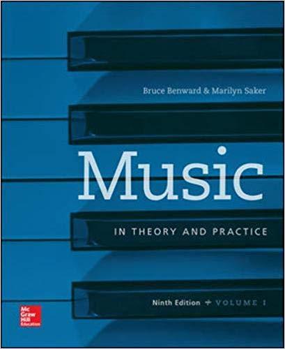 (SM)Music in Theory and Practice Volume 1 9th Edition.zip