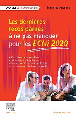 [AME]Les derni&egrave;res recos parues &agrave; ne pas manquer pour les ECNi2020: DFASM - Les indispensables ...