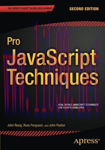 [FOX-Ebook]Pro JavaScript Techniques: 2nd Edition