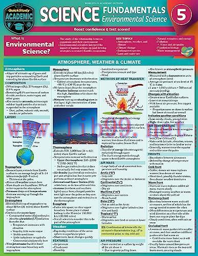 [FOX-Ebook]Science Fundamentals 5 - Environmental Science: QuickStudy Laminated Reference & Stu...