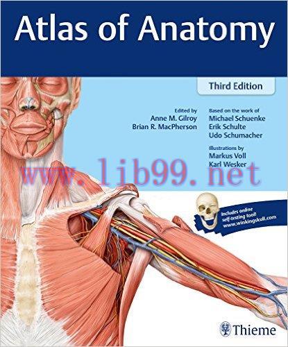 [AME]Atlas of Anatomy, 3rd Edition (Gilroy)