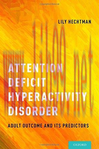 [AME]Attention Deficit Hyperactivity Disorder: Adult Outcome and Its Predictors (PDF)