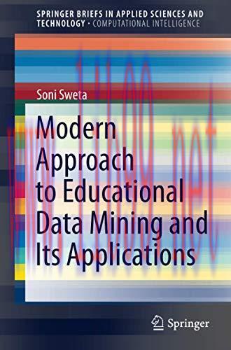 [FOX-Ebook]Modern Approach to Educational Data Mining and Its Applications