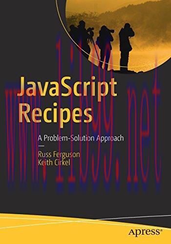 [FOX-Ebook]JavaScript Recipes: A Problem-Solution Approach