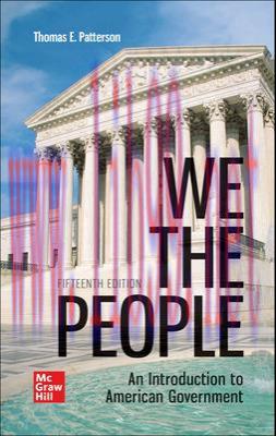 [PDF]ISE Ebook We The People 15th Edition [Thomas E. Patterson]