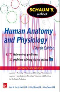 [AME]Schaum's Outline of Human Anatomy and Physiology, 4th Edition (Schaum's Outline Series)