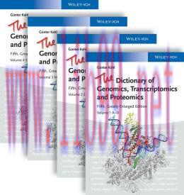 [AME]The Dictionary of Genomics, Transcriptomics and Proteomics, 5th Edition