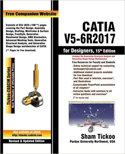 CATIA V5-6R2017 for Designers, 15th Edition