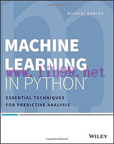 [FOX-Ebook]Machine Learning in Python: Essential Techniques for Predictive Analysis