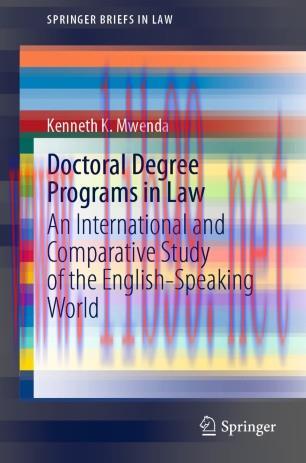 Doctoral Degree Programs in Law