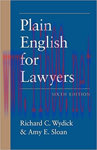 (PDF)Plain English for Lawyers, Sixth Edition 6th Edition