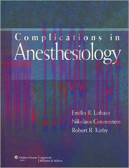 [AME]Complications in Anesthesiology, 3rd Edition (ORIGINAL PDF from_ Publisher)