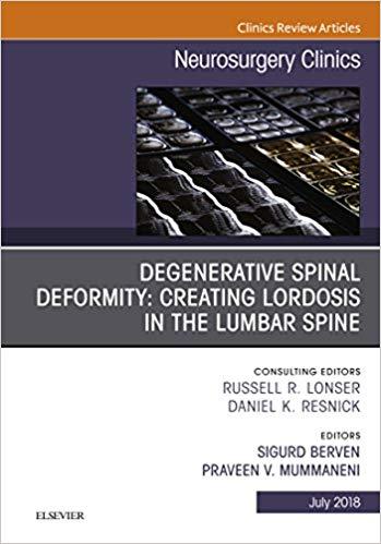 Degenerative Spinal Deformity Creating Lordosis in the Lumbar Spine