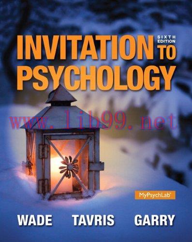 [AME]Invitation to Psychology (6th Edition) (Original PDF)