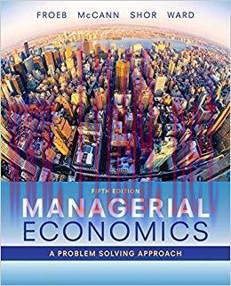 Managerial Economics (MindTap Course List) 5th Edition,