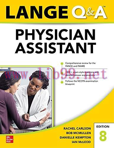 [AME]LANGE Q&A Physician Assistant Examination, Eighth Edition (EPUB)