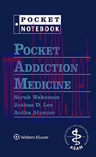 [AME]Pocket Addiction Medicine (Pocket Notebook Series) (EPUB + Converted PDF)