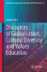 [PDF]Discourses of Globalisation, Cultural Diversity and Values Education