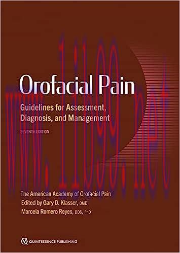 [AME]Orofacial Pain: Guidelines for Assessment, Diagnosis, and Management, 7th edition (Origina...