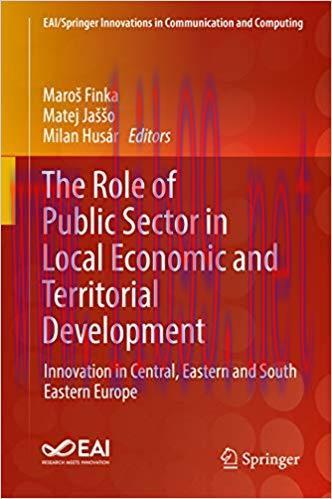 (PDF)The Role of Public Sector in Local Economic and Territorial Development: Innovation in Cen...