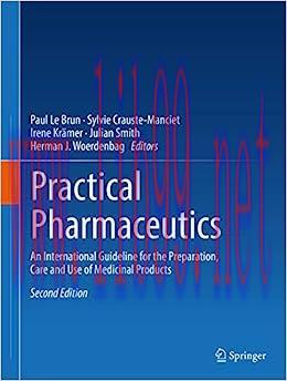 [AME]Practical Pharmaceutics: An International Guideline for the Preparation, Care and Use of M...