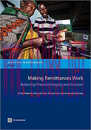 (PDF)Making Remittances Work: Balancing Financial Integrity and Inclusion (Directions in Develo...