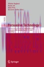 [PDF]Persuasive Technology: 19th International Conference, PERSUASIVE 2024, Wollongong, NSW, Au...