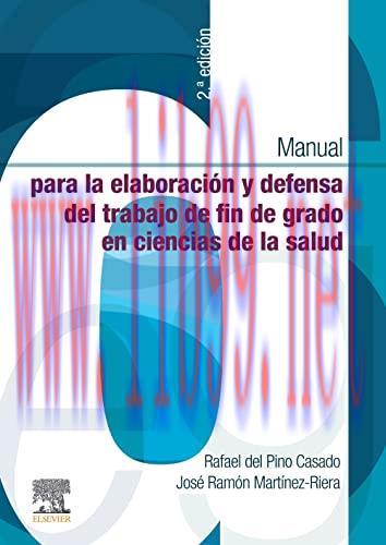 [AME]Manual para la elaboraci&oacute;n y defensa del trabajo fin de Grado en Ciencias de la Salud (Ori...