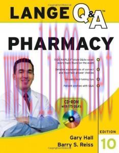 [AME]Lange Q&A Pharmacy, Tenth Edition (ORIGINAL PDF from_ Publisher)
