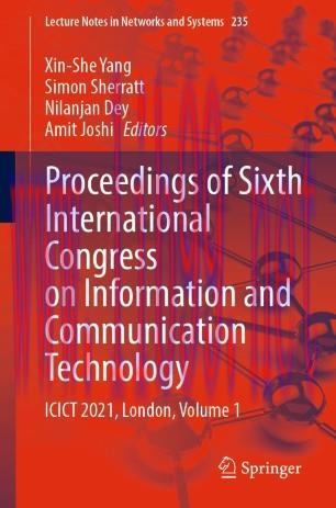 Proceedings of Sixth International Congress on Information and Communication Technology