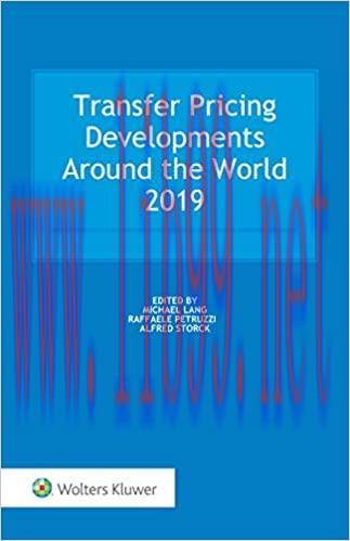 (PDF)Transfer Pricing Developments Around the World 2019