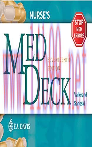 [AME]Nurse's Med Deck, 17th Edition (Original PDF)