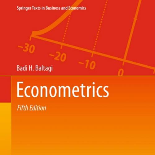Econometrics, 5th Edition (Springer Texts in Business and Economics) - Badi H. Baltagi