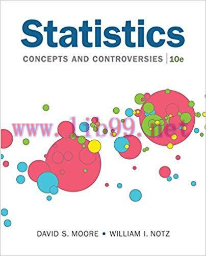 (PDF)Statistics: Concepts and Controversies 10th Edition