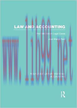 (PDF)Law and Accounting (RLE Accounting): Pre-1889 British Legal Cases (Routledge Library Editi...