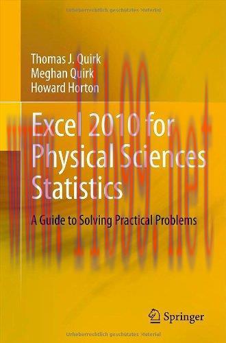 [FOX-Ebook]Excel 2010 for Physical Sciences Statistics