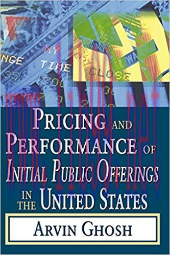 (PDF)Pricing and Performance of Initial Public Offerings in the United States 1st Edition