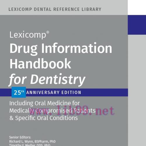 [AME]Drug Information Handbook for Dentistry 25e