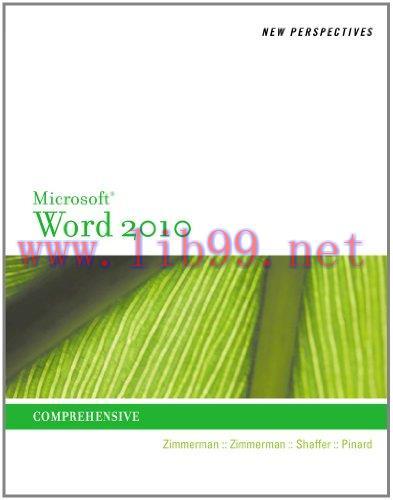 [FOX-Ebook]New Perspectives on Microsoft Word 2010: Comprehensive